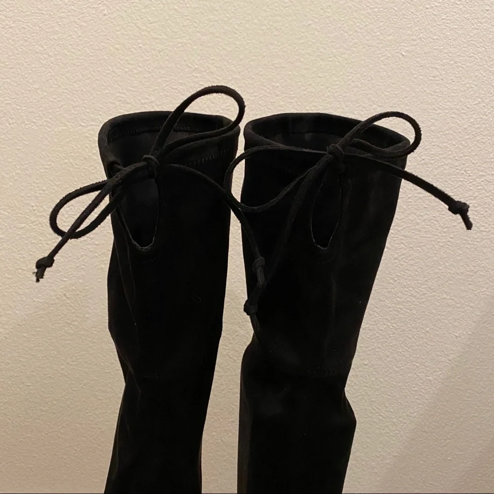 Unisa black otk boots